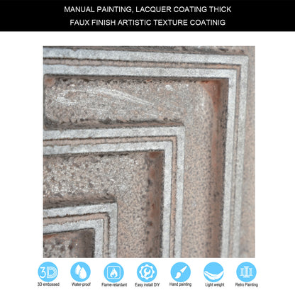 PAINTSDECOR PL25 Weathered Iron PVC ceiling tile product detail