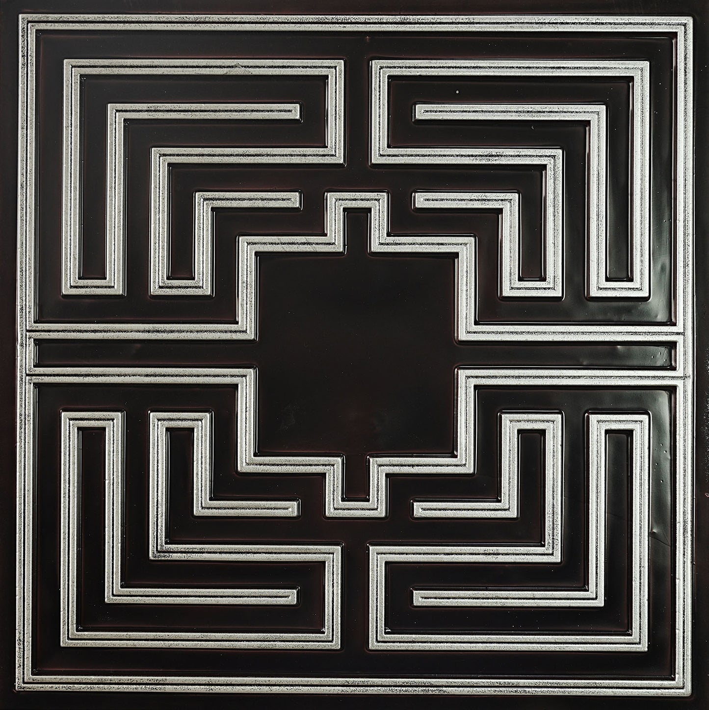 10tiles/lot Drop-In Tin Ceiling Tiles for Restaurants, Bars, Meeting Rooms and Retail Spaces PL25