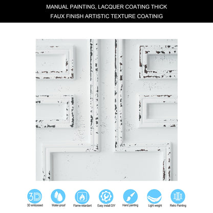 10tiles/lot Antique-Style Ceiling Tiles for Boutique Hotels, Inns, Villas and Heritage Rooms PL25