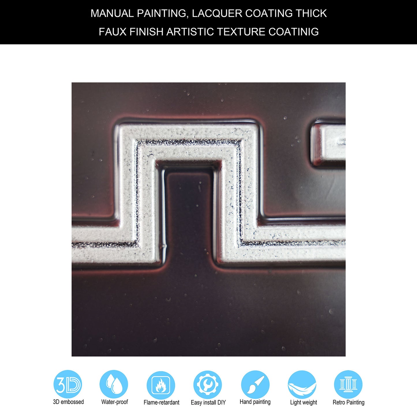 10tiles/lot Drop-In Tin Ceiling Tiles for Restaurants, Bars, Meeting Rooms and Retail Spaces PL25