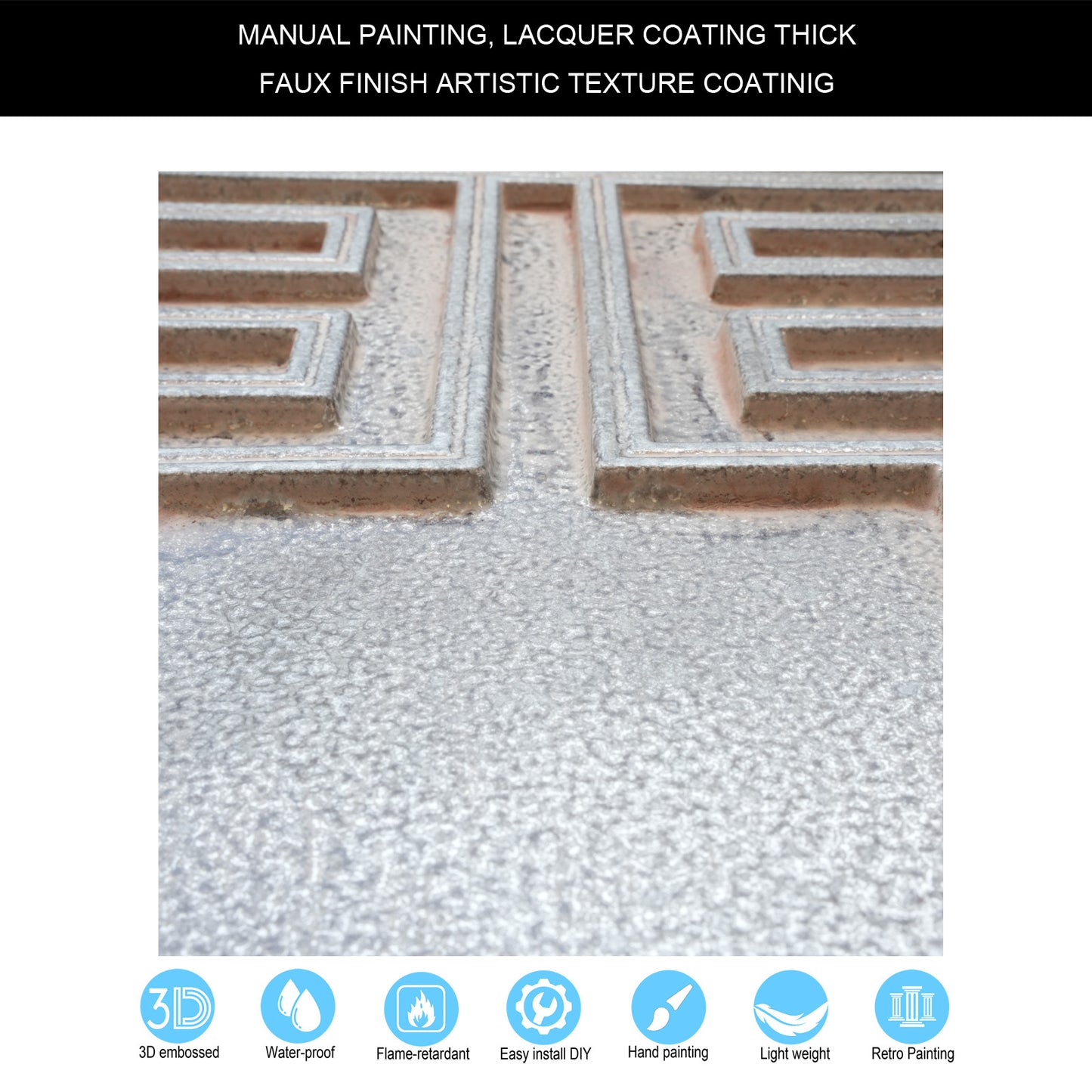 10tiles/lot Antique-Style Ceiling Tiles for Boutique Hotels, Inns, Villas and Heritage Rooms PL25