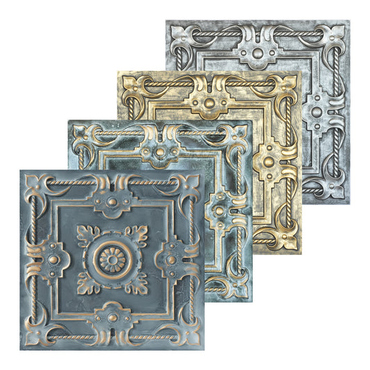 10tiles/lot Faux Tin Decorative Panels for Premium Kitchen and Dining Room Ceilings PL29