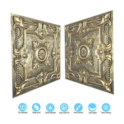 10tiles/lot Faux Tin Decorative Panels for Premium Kitchen and Dining Room Ceilings PL29