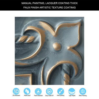 10tiles/lot Faux Tin Decorative Panels for Premium Kitchen and Dining Room Ceilings PL29