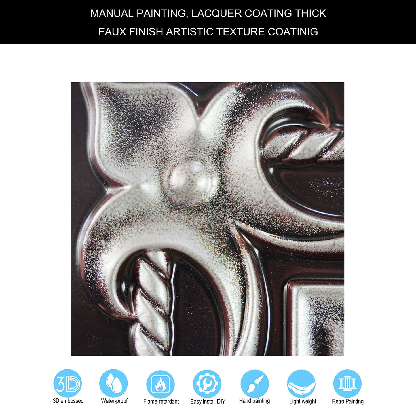 10tiles/lot Decorative Tin Ceiling Tiles for Premium Villas, Apartments and Hotel Interiors PL29