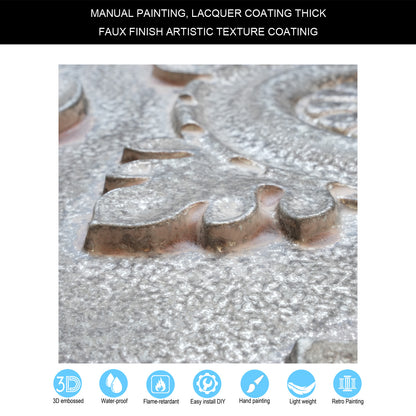 10tiles/lot Decorative Tin Ceiling Tiles for Premium Villas, Apartments and Hotel Interiors PL29