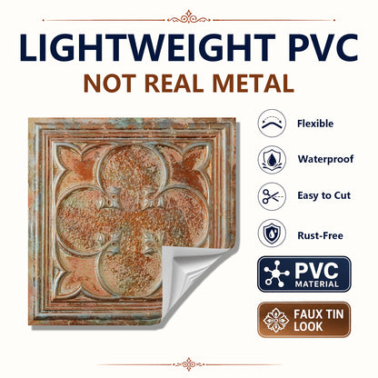 PAINTSDECOR PL35 Palazzo Clay ceiling tile product image
