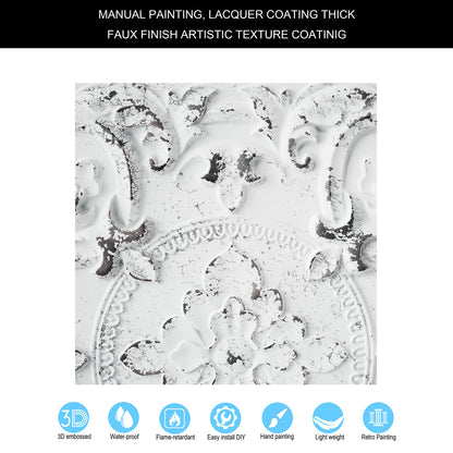 10tiles/lot Vintage Antique Ceiling Tiles for Heritage Hotels, Inns and Classic Restaurants PL30