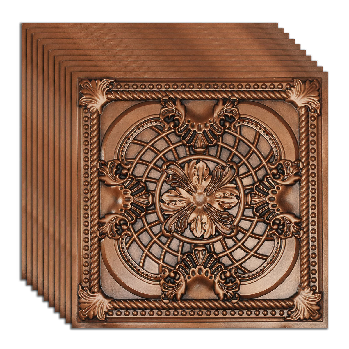 PAINTSDECOR PL31 Aged copper ceiling tile product image