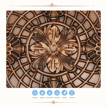 PAINTSDECOR PL31 Aged copper ceiling tile product image