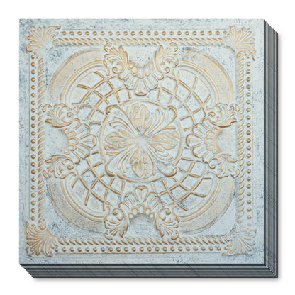 PAINTSDECOR PL31 Aged white gold ceiling tile product image