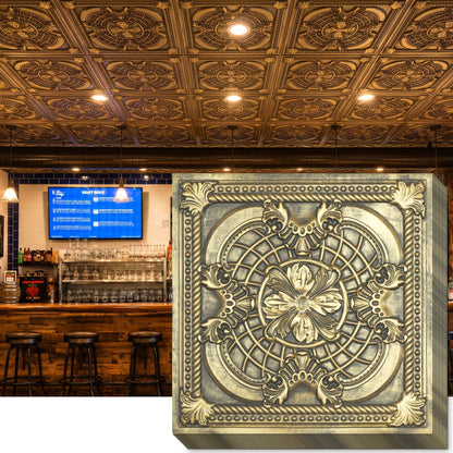 PAINTSDECOR PL31 Ancient gold ceiling tile product image