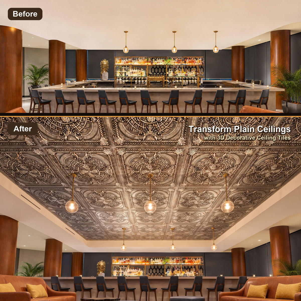 PAINTSDECOR PL31 Antique tin ceiling tile product image