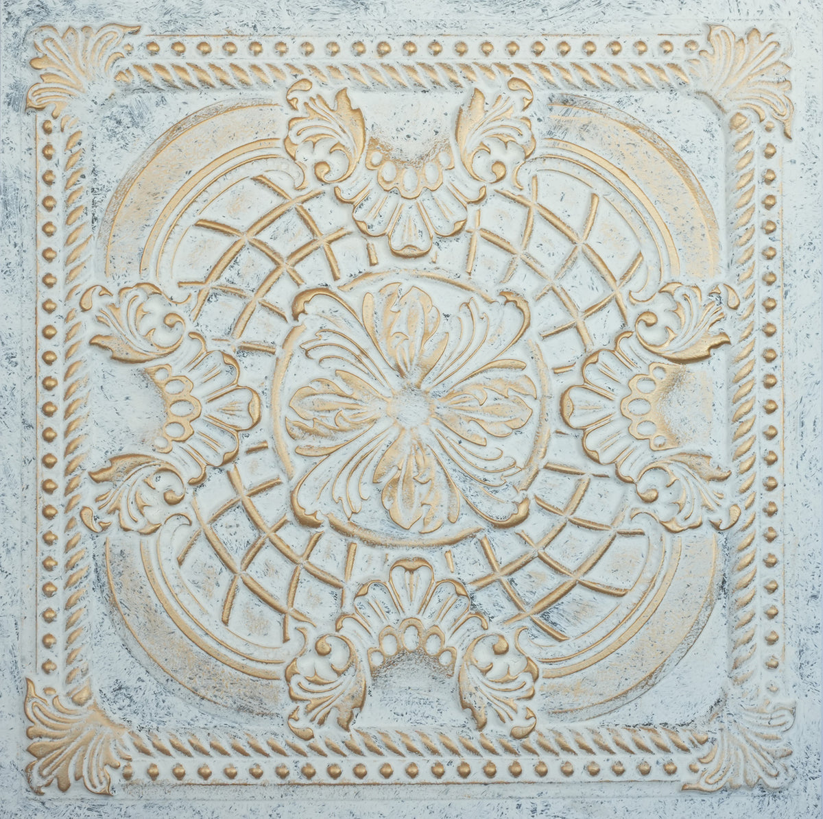 PAINTSDECOR PL31 Aged white gold ceiling tile product image