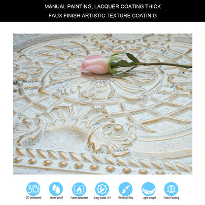 PAINTSDECOR PL31 Aged white gold ceiling tile product image
