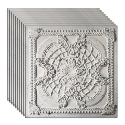 PAINTSDECOR PL31 Distress crack white black ceiling tile product image