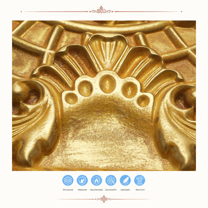 PAINTSDECOR PL31 Golden ceiling tile product image