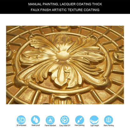 PAINTSDECOR PL31 Golden ceiling tile product image
