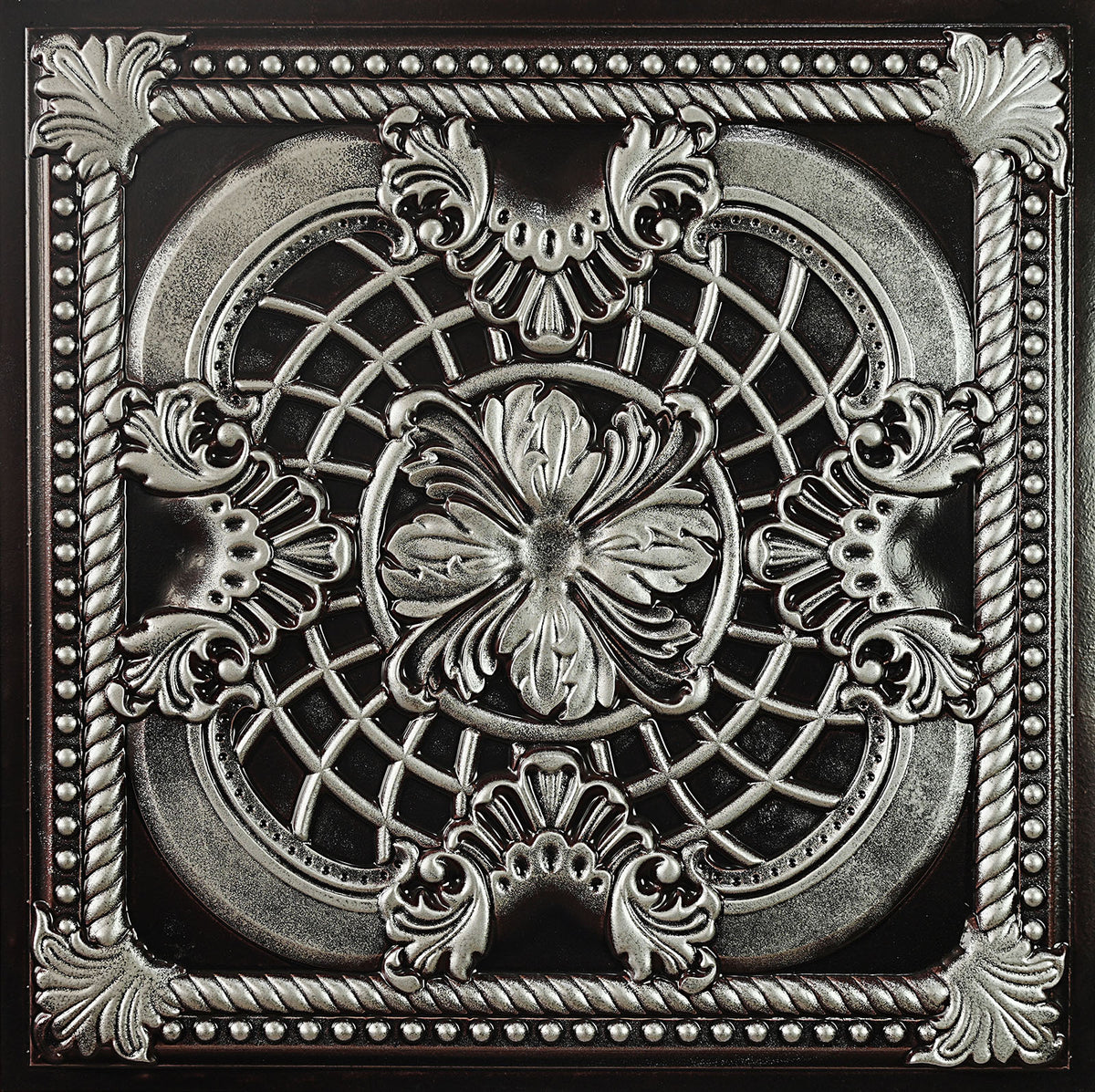 PAINTSDECOR PL31 Traditional silver ceiling tile product image