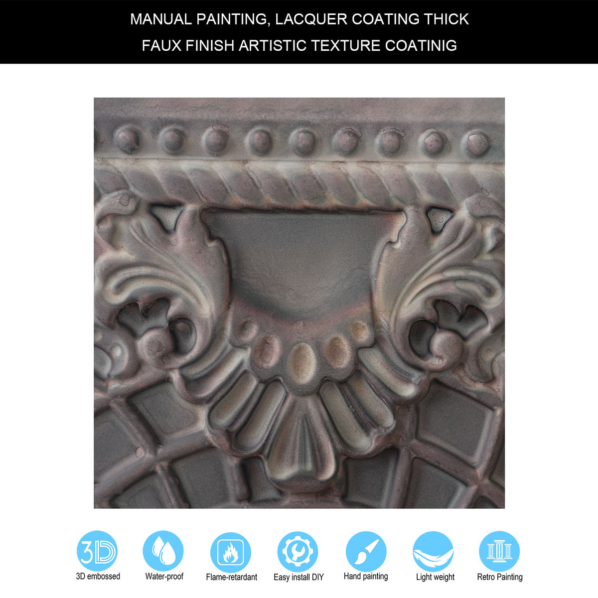 PAINTSDECOR PL31 Driftwood ceiling tile product image