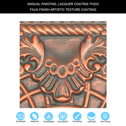 PAINTSDECOR PL31 Rustic copper ceiling tile product image