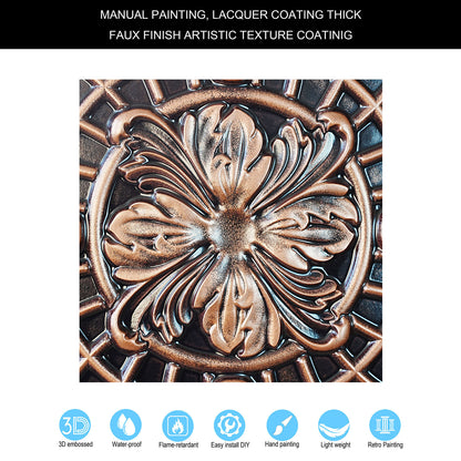 PAINTSDECOR PL31 Traditional copper ceiling tile product image