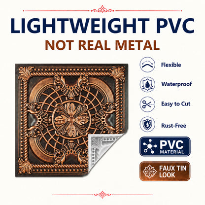 PAINTSDECOR PL31 Traditional copper ceiling tile product image