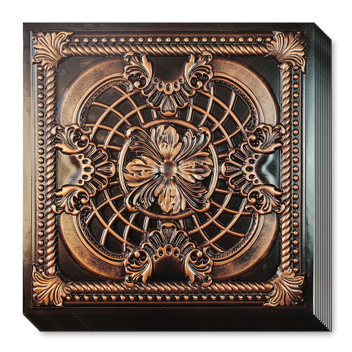 PAINTSDECOR PL31 Traditional copper ceiling tile product image