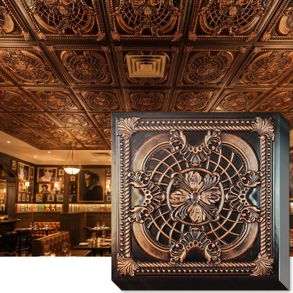 PAINTSDECOR PL31 Traditional copper ceiling tile product image