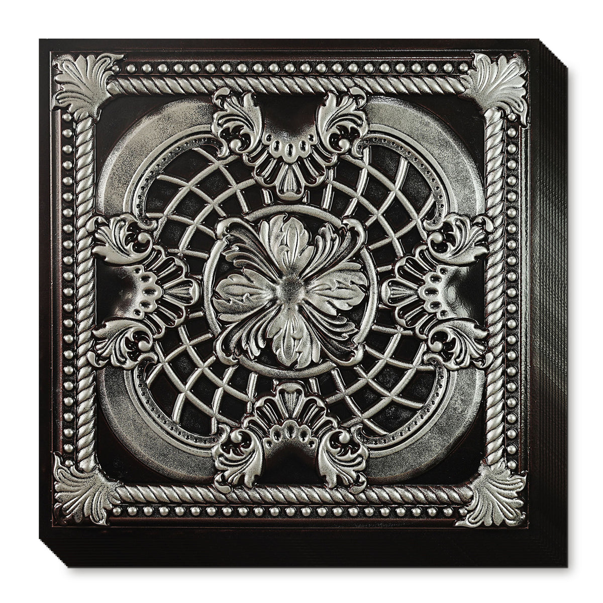 PAINTSDECOR PL31 Traditional silver ceiling tile product image