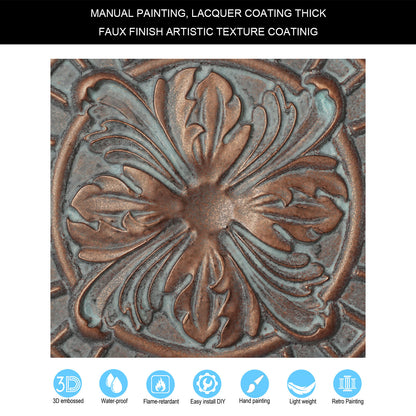 PAINTSDECOR PL31 Weathered copper ceiling tile product image