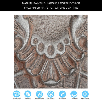 PAINTSDECOR PL31 Weathered Iron ceiling tile product image