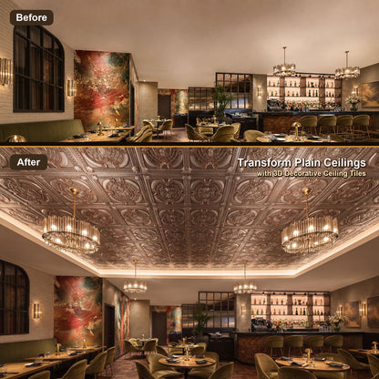 PAINTSDECOR PL31 Weathered Iron ceiling tile product image
