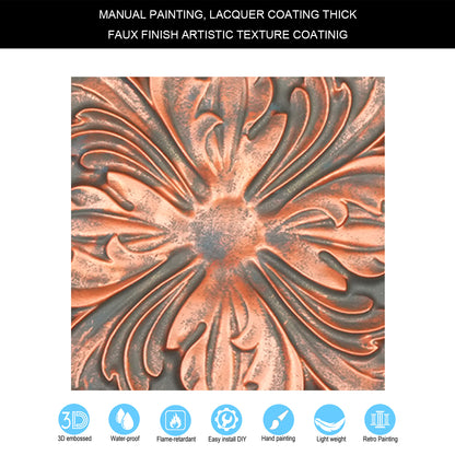 10tiles/lot Vintage Ceiling Panels for Guesthouses, Heritage Hotels and Classic Interior Styles PL31