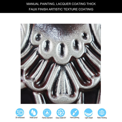 10tiles/lot Pressed Faux Tin Ceiling Tiles for Heritage Bars, Vintage Restaurants and Boutique Hotels PL31