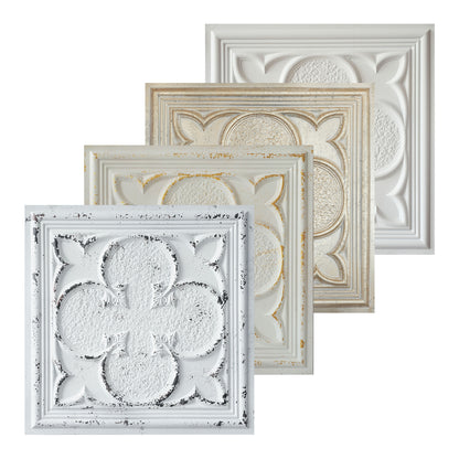 10tiles/lot Glue-Up Ceiling Tiles for Kitchen Renovations, Coffee Shops and Light-Luxury Spaces PL35