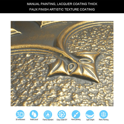 PAINTSDECOR PL35 Ancient gold ceiling tile product image
