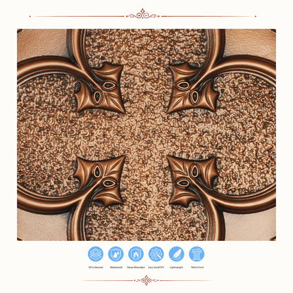 PAINTSDECOR PL35 Aged copper ceiling tile product image