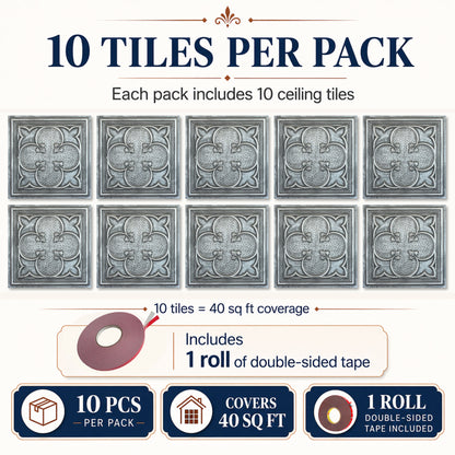 PAINTSDECOR PL35 Antique tin ceiling tile product image
