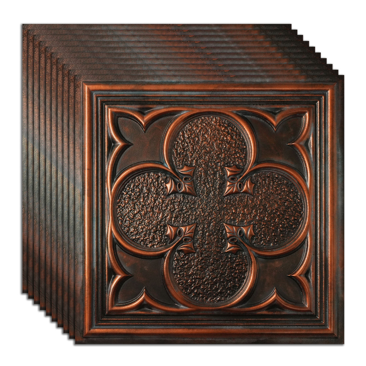 PAINTSDECOR PL35 Blackened Copper ceiling tile product image