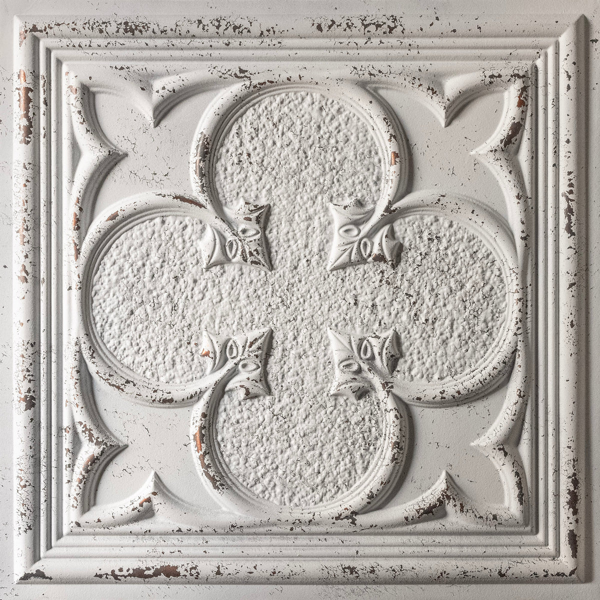 PAINTSDECOR PL35 Distress crack white black ceiling tile product image