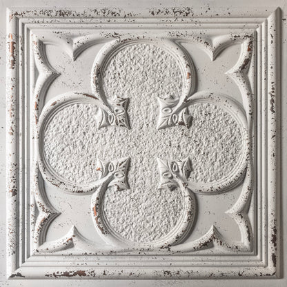 PAINTSDECOR PL35 Distress crack white black ceiling tile product image