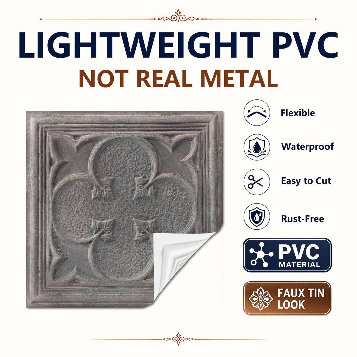 PAINTSDECOR PL35 Driftwood ceiling tile product image