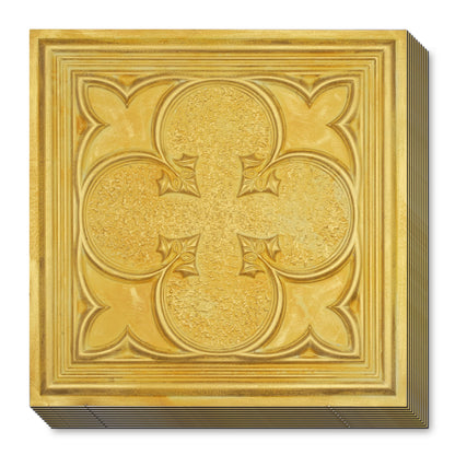 PAINTSDECOR PL35 Golden ceiling tile product image