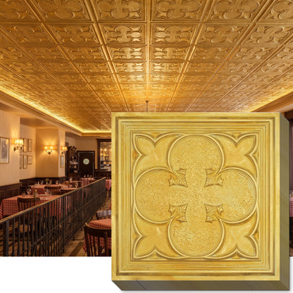 PAINTSDECOR PL35 Golden ceiling tile product image