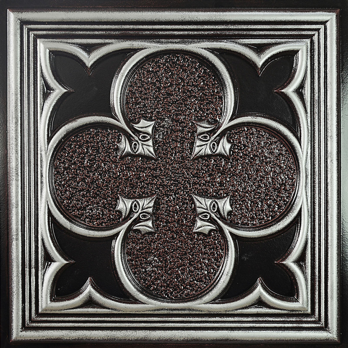 PAINTSDECOR PL35 Traditional silver ceiling tile product image