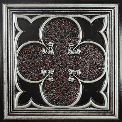 PAINTSDECOR PL35 Traditional silver ceiling tile product image