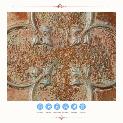 PAINTSDECOR PL35 Palazzo Clay ceiling tile product image