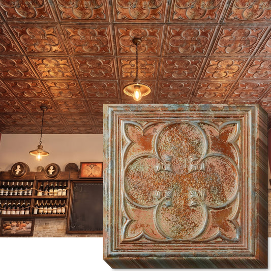 PAINTSDECOR PL35 Palazzo Clay ceiling tile product image