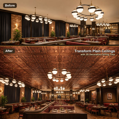 PAINTSDECOR PL35 Rustic copper ceiling tile product image